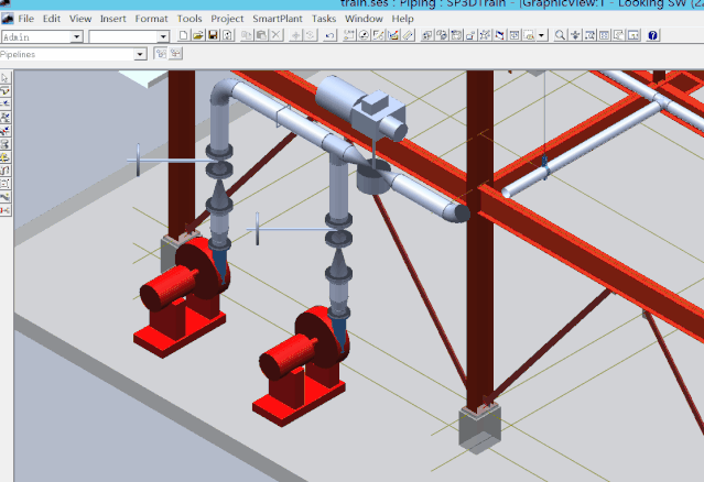 Smart3D中surface style rule定义示例