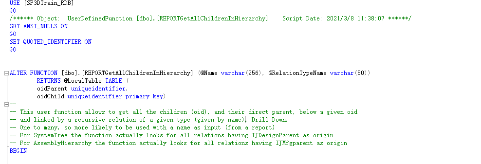 SQL Query to Return System Parent at Any Depth