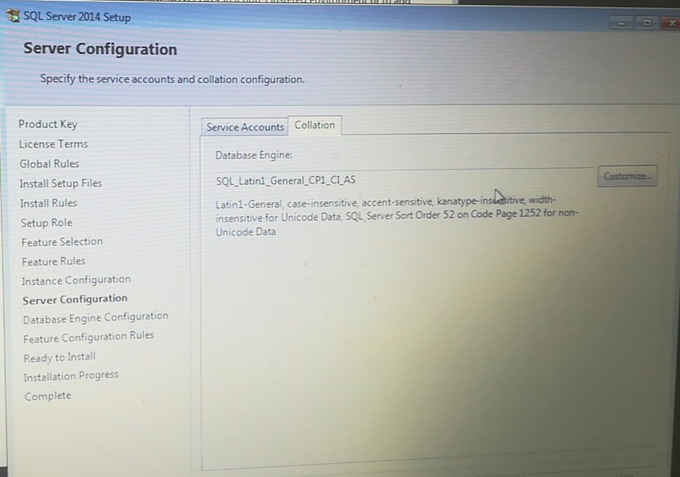 SQL collation设置对Smart3D项目的影响