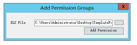 Import Permissions From Excel