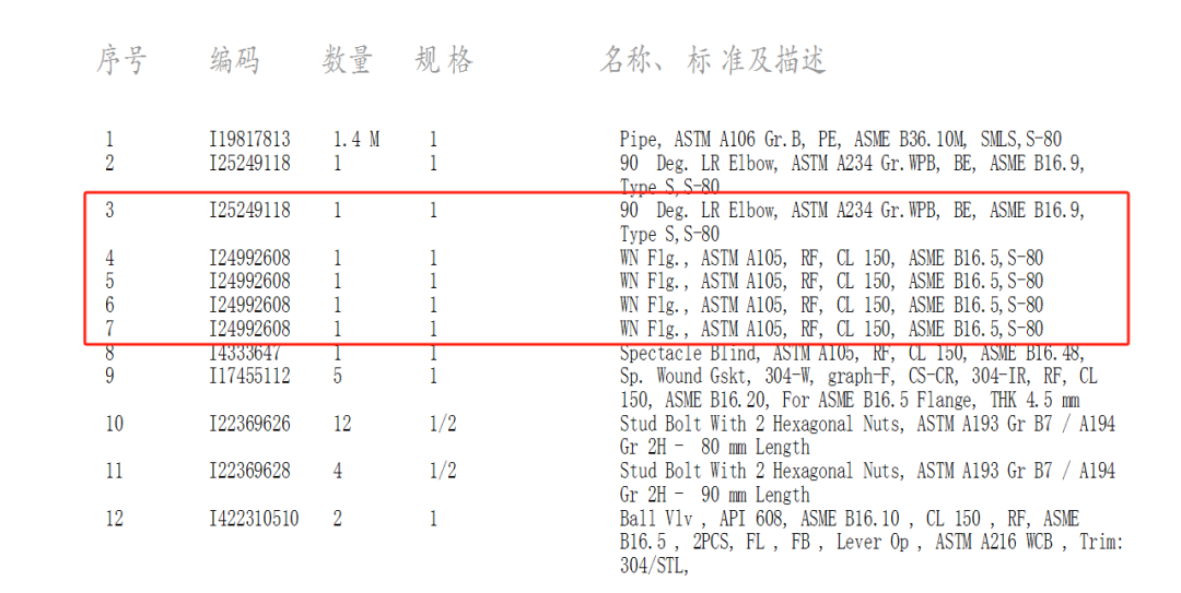 Smart 3D ISO图纸材料统计选项